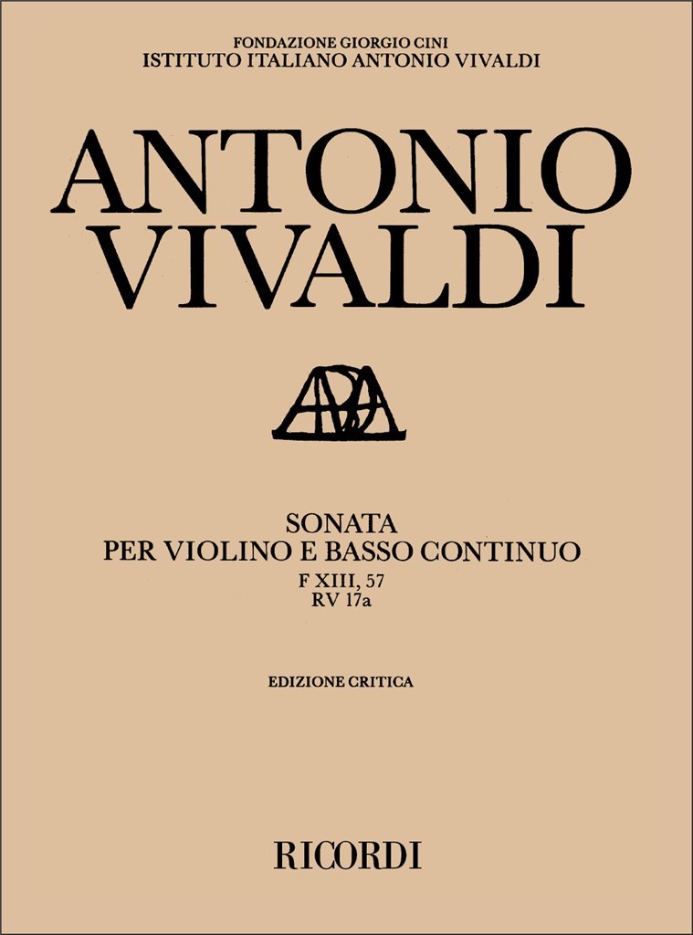 Sonate Per Vl. E B.C.: In Mi Min. Rv 17A